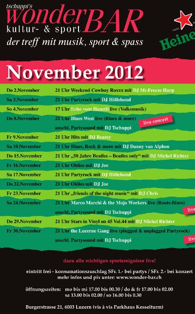 Wonderbar November