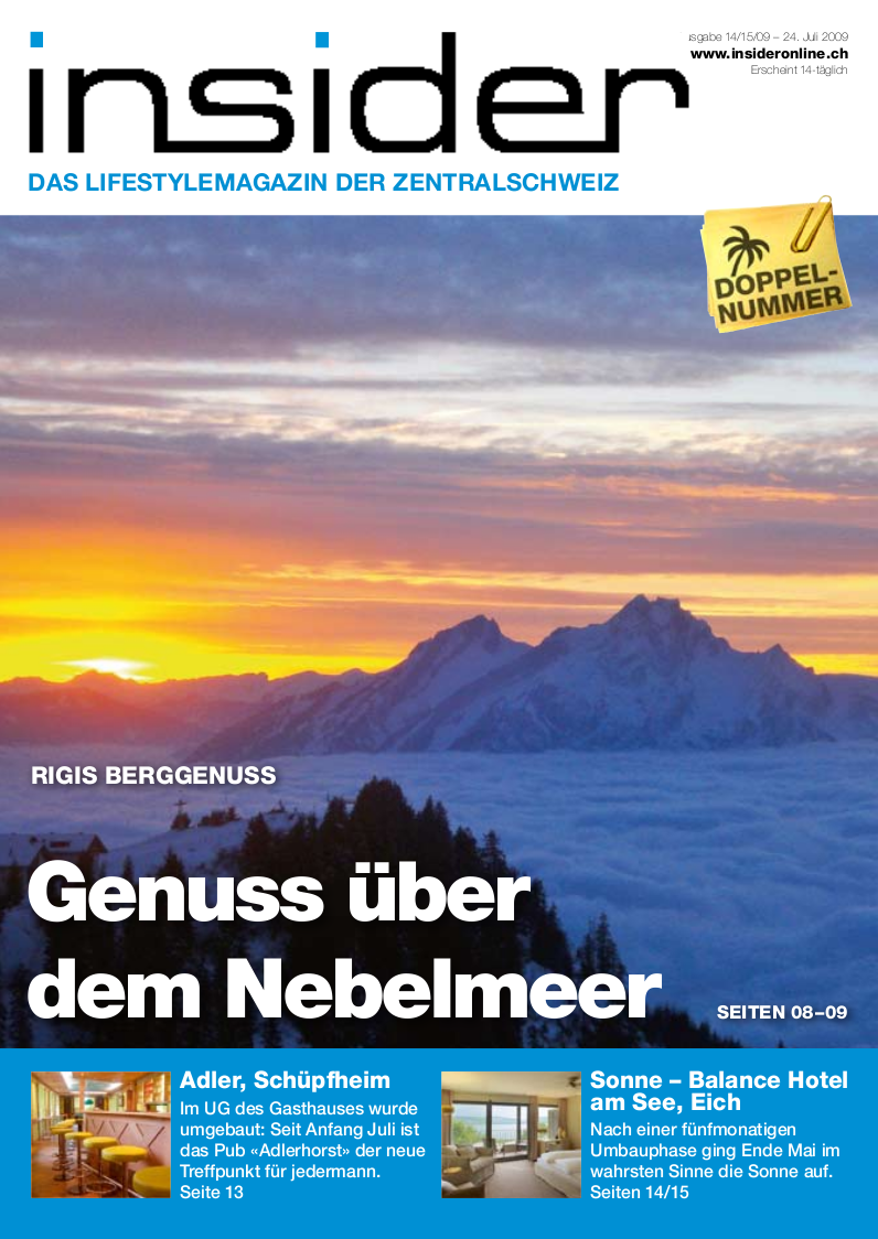 Insider Titelblatt